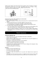 Preview for 8 page of Modena Scuderia Series User Manual Book