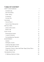 Preview for 2 page of Modena WF 0532 WSR User Manual Book