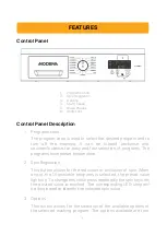 Preview for 8 page of Modena WF 0532 WSR User Manual Book