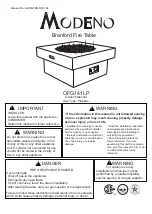 MODENO Branford Owner'S Manual предпросмотр