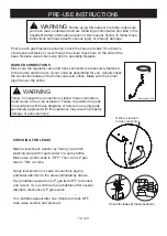 Предварительный просмотр 12 страницы MODENO Burlington OFG303LP Owner'S Manual