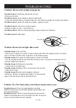 Предварительный просмотр 17 страницы MODENO Burlington OFG303LP Owner'S Manual