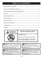 Preview for 2 page of MODENO E5574 Owner'S Manual