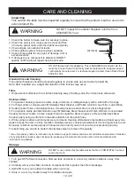 Preview for 14 page of MODENO E5574 Owner'S Manual