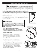 Предварительный просмотр 12 страницы MODENO Ellington OFG302LP Owner'S Manual