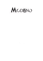 Preview for 20 page of MODENO Mansfield Owner'S Manual