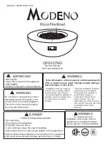 MODENO OFG107NG Owner'S Manual preview