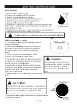 Preview for 13 page of MODENO OFG113-LP Owner'S Manual