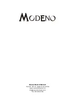 Предварительный просмотр 21 страницы MODENO OFG113-LP Owner'S Manual