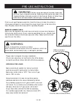 Предварительный просмотр 12 страницы MODENO OFG116 Owner'S Manual