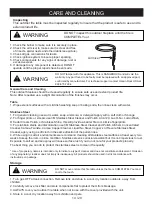 Предварительный просмотр 14 страницы MODENO OFG116 Owner'S Manual