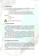 Preview for 11 page of Moderator UNICA SENSOR 10 kW Operating Instructions Manual