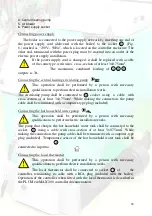 Preview for 18 page of Moderator UNICA SENSOR 10 kW Operating Instructions Manual