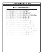 Preview for 87 page of MODERN AG PRODUCTS 12 PREDATOR Operator'S Manual