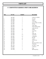 Preview for 73 page of MODERN AG PRODUCTS Competitor 4' Operator'S Manual