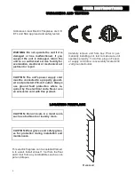 Предварительный просмотр 6 страницы Modern Flames AL CLX 1150 Installation And Service Instructions Manual