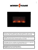 Preview for 2 page of Modern Flames AL45CLX Installation & Service Instructions Manual