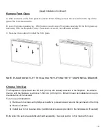 Предварительный просмотр 14 страницы Modern Flames RS-2621-EU Owner'S Manual