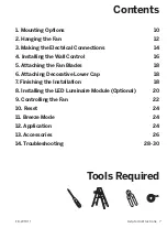 Preview for 7 page of Modern Forms Aviator 5 Installation Instructions Manual