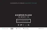 Modern Forms Aviator Flush FH-W1811-54 Installation Instructions Manual preview