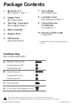 Preview for 8 page of Modern Forms Axis 44 Flush Installation Instructions Manual