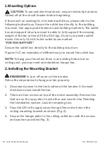 Preview for 10 page of Modern Forms Axis 44 Flush Installation Instructions Manual