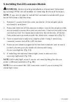 Preview for 24 page of Modern Forms FR-W1813-60L-AS Installation Instructions Manual