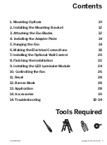 Preview for 7 page of Modern Forms FR-W2006-52L-GH/WW Installation Instructions Manual