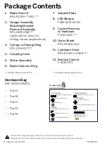 Preview for 8 page of Modern Forms FR-W2006-52L-GH/WW Installation Instructions Manual