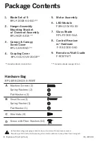 Preview for 8 page of Modern Forms FR-W2008 Installation Instructions Manual