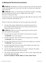 Preview for 16 page of Modern Forms Roboto FR-W1910 Series Installation Instructions Manual