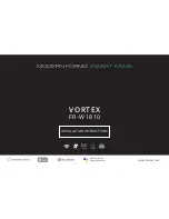 Modern Forms VORTEX FR-W1810 Installation Instructions Manual preview