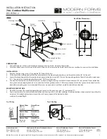 Preview for 2 page of Modern Forms WS-W70612 Installation Instruction