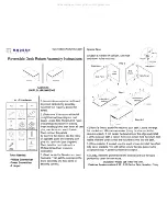 Предварительный просмотр 2 страницы Modern Office FL2047 Assembly Instructions