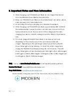 Preview for 6 page of Modern Portable MP4400 Manual