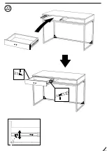 Preview for 12 page of Moderno OLIER BIURKO OL-01-A Assembly Instruction Manual