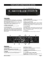 Preview for 9 page of Modify MC-VZ series Owner'S Manual