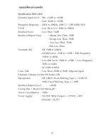 Preview for 13 page of Modify MXL-2402 User Manual