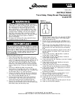 Preview for 1 page of Modine Manufacturing 6-582 Instructions