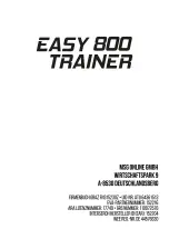 Preview for 40 page of MODSTER EASY 800 TRAINER User Manual