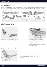 Предварительный просмотр 18 страницы MODSTER HOBBY ARROWS F-86 Manual