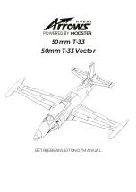 Preview for 26 page of MODSTER HOBBY ARROWS T-33 Manual