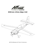 MODSTER HOBBY ARROWS Zivko Edge 540 Manual preview