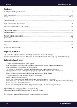 Preview for 14 page of MODSTER MD11501 User Manual