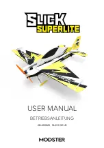 MODSTER SLICK SUPERLITE User Manual preview