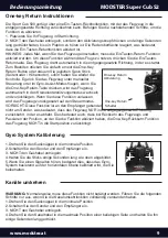 Preview for 9 page of MODSTER SPORT CUB S2 User Manual