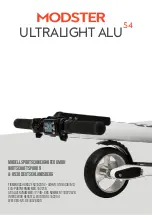 Preview for 16 page of MODSTER Ultralight Alu S4 Manual