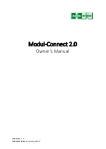 Preview for 1 page of Modul-System Modul-Connect 2.0 Owner'S Manual