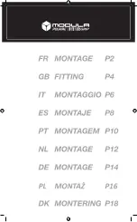 Modula Polaire Spider Grip Fitting Instructions Manual preview