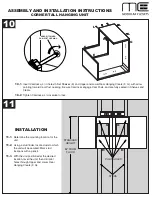 Preview for 7 page of Modular Closets Corner Tall Hanging Unit Assembly And Installation Instructions Manual